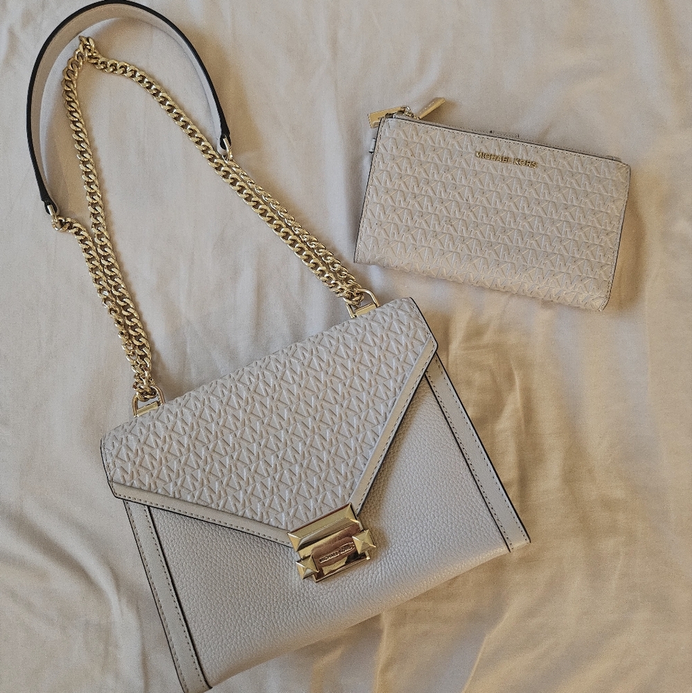 Soft pink Michael Kors crossbody